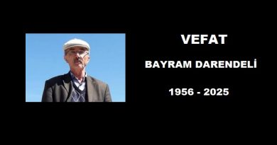 Vefat Bayram Darendeli
